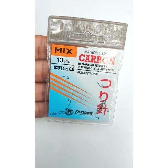 Terlaris Kail Pioner Mix Akitakitsune Size 0.1 0.3 0.6 0.8 Kail Berlubang Carbon Kailp000998