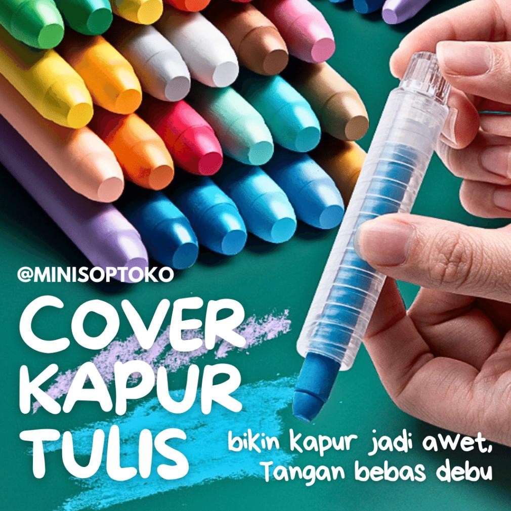 

Terlaris Minisoptoko Kapur Tulis Blackboard Chalk Water Based Anti Bebas Debu Warna Warni Berwarna Cover Holder Kapur Tulis Nov0009