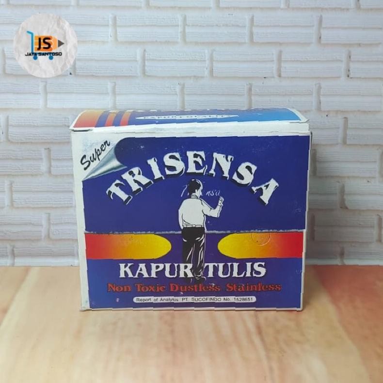

Terlaris (50 Batang ) Kapur Tulis Warna Warni / Putih Trisensa Racun Shopee