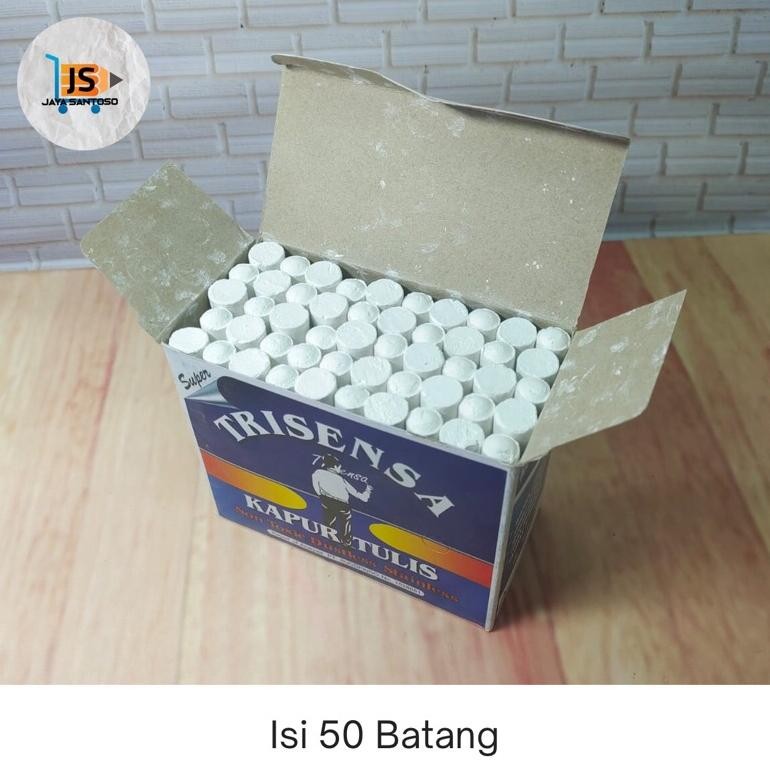 

Free Ongkir (50 Batang ) Kapur Tulis Warna Warni / Putih Trisensa Nov0009