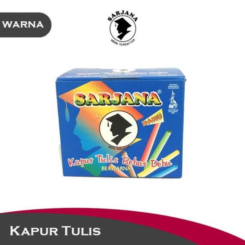

Hemat Kapur Tulis Sarjana Bebas Debu +Free Buble Wrap( 1Pak/50Batang ) Racun Shopee