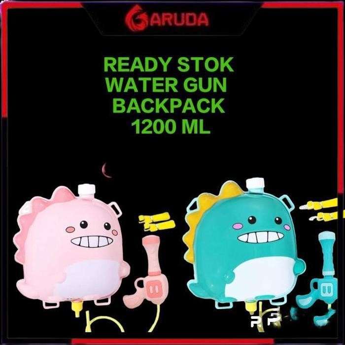 Promo Cod Water Gun - Tembakan / Senapan / Pistol Air Medium + Tabung Air 1200 Ml