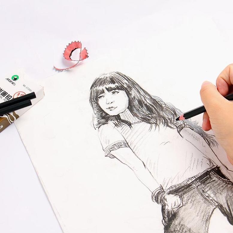 

Termurah Pensil Charcoal Maries C7300 Hard / Neutral / Soft / Super Soft Bahan Terbaik