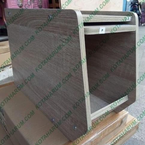 

JUAL filing cabinet locker arsip map mini 1 pintu mini woody coklat bandung