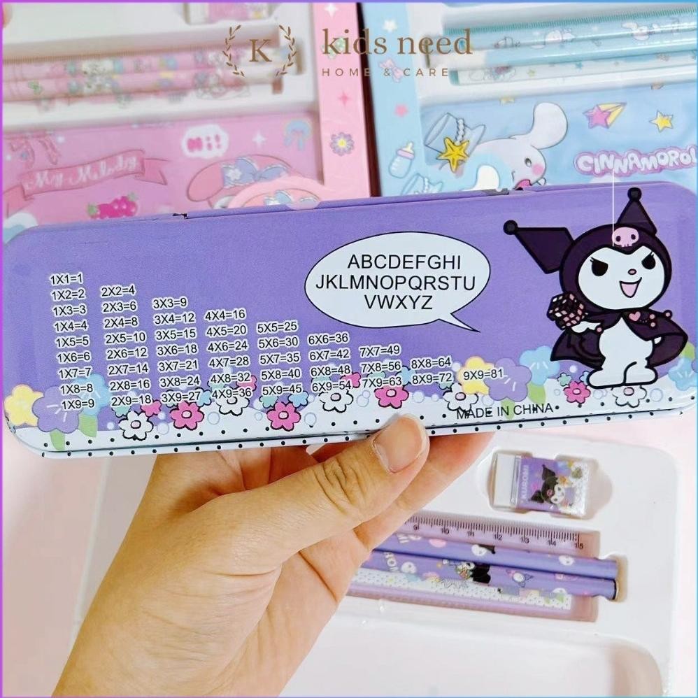 

Satisfaction Kotak Pensil Anak Set 7 In 1 Stationery Untuk Hadiah Anak Sekolah / Alat Tulis Set Kotak Pensil Karakter Murah Lucu