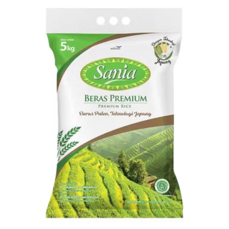 

READY STOCK BERAS SANIA PREMIUM RICE 5kg PULEN - beras pulen putih premium sania 5kg