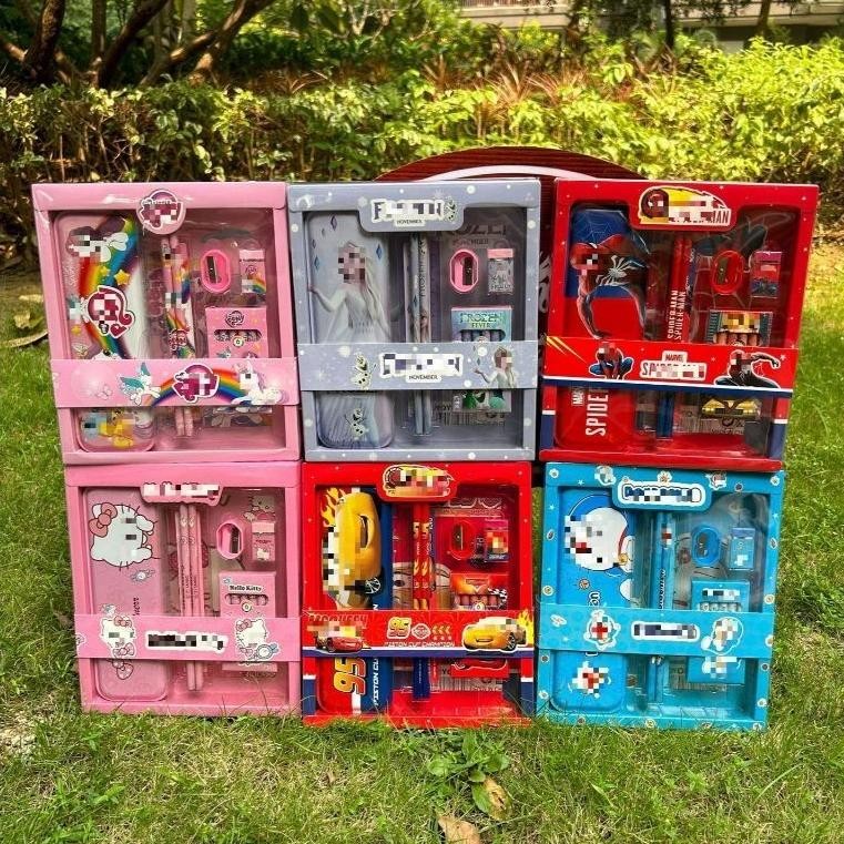

Nikmati T&Y Paket Alat Tulis Set 7 In 1 Karakter Kartun Alat Tulis Set Stationery 7In1 Anak Sekolah Penghapus Pengaris Kotak Pensil Penggaris Crayon