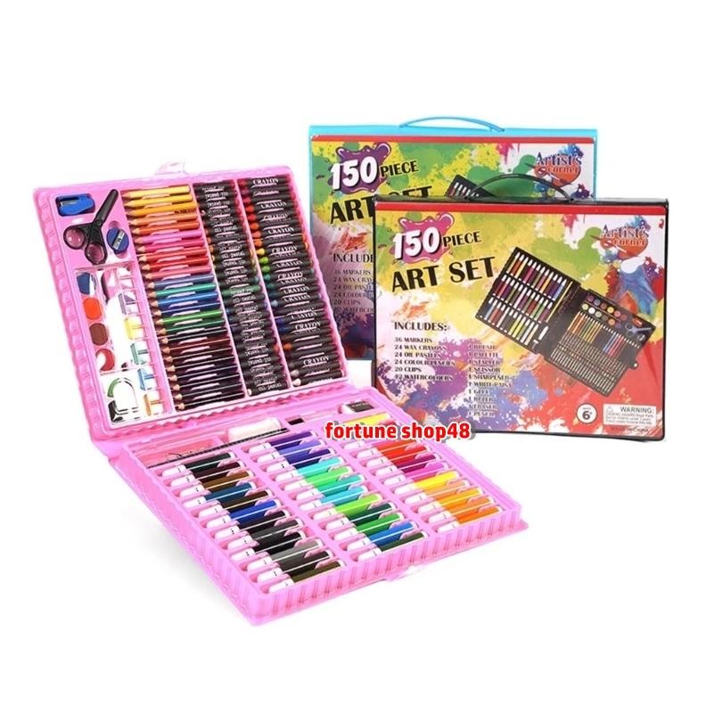 

Menarik Art Set Anak 150 Pcs Spidol Crayon Set Menggambar