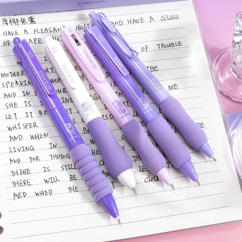 

Aman Terbaik Moka Pulpen Gel Mekanik 1 Set 5 Pcs Lucu / Pulpen Mekanik 0.5Mm Dengan Bantalan Pastel Color Edition
