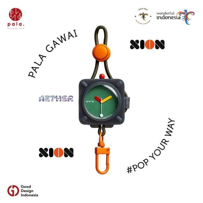 

MURAH PALA Nusantara Gawai AETHER Xion Jam Aksesoris Unik Unisex Lanyard