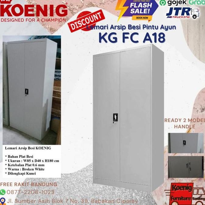 

DISKON Lemari Arsip Besi Koenig KG FC A 18
