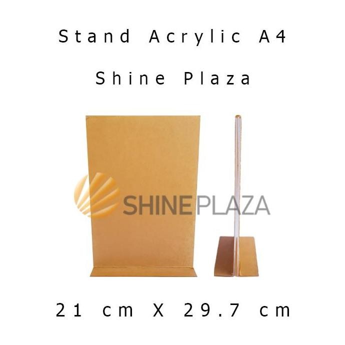 

PROMO Stand Acrylic A4 - Acrylic Sign Holder A4