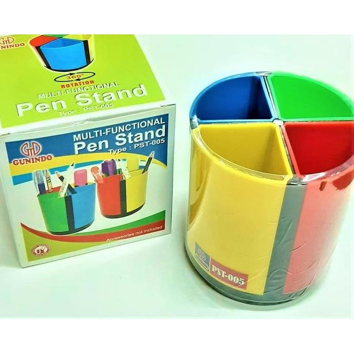 

MURAH PEN HOLDER TEMPAT ALAT TULIS MEJA STATIONERY STAND PST 005 PUTAR