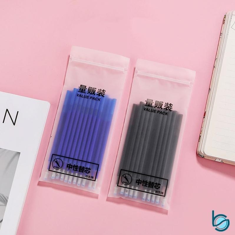 

Terbatas Isi Ulang Pulpen 20Pcs/Set /Refill Tinta Gel/Pena Gel Refill 0.38Mm - Best Stationary