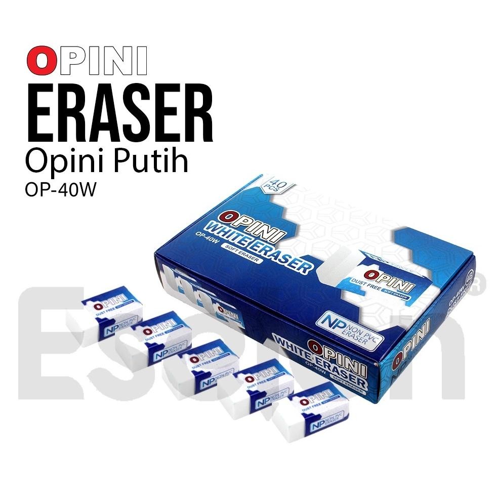 

Efektif 1 Pack (40 Pcs) Penghapus Pensil Kecil || Pencil Eraser