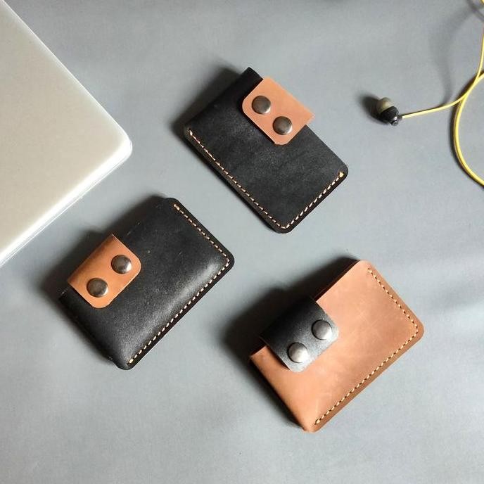 

MURAH card Holder Dompet Kartu kredit kulit asli