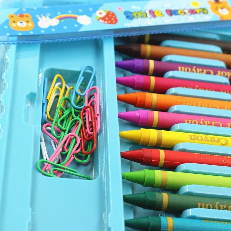 

Sempurna Hc Drawing Set 68Pcs Oil Pastel Crayon 68 In 1 Set Krayon Mewarnai Dan Melukis Lengkap Dengan Cat Air Alat Mewarnai Anak Anak Bentuk Koper