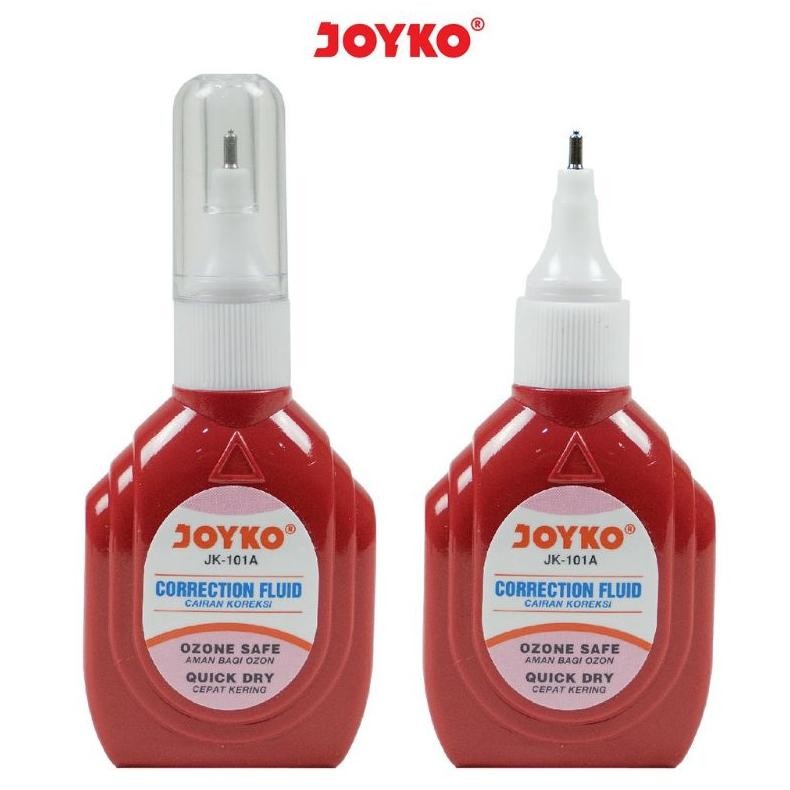 

Kenyamanan Correction Fluid/Tipe-X Cair Joyko Jk-101A ( 1Pak/12Pcs )