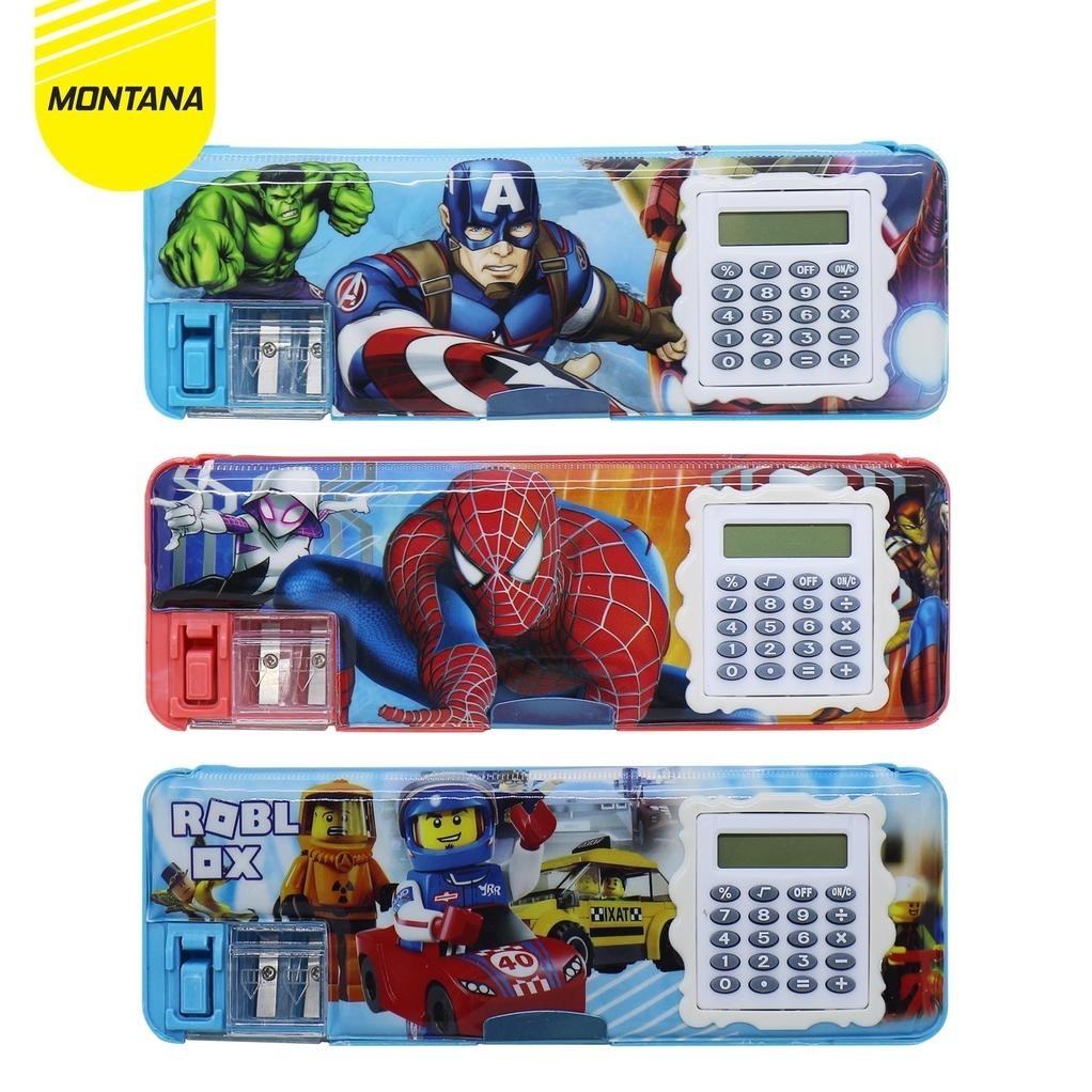 

Inovasi Montana Pencil Case Penco 102-1 | Kotak Pensil + Kalkulator