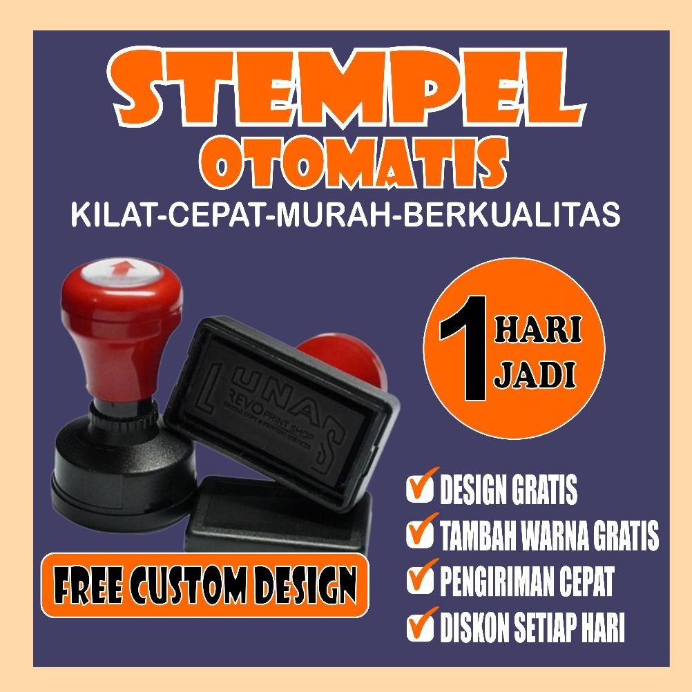 

Special Stempel, Stempel Otomatis Design Custom, Free Tambah Warna
