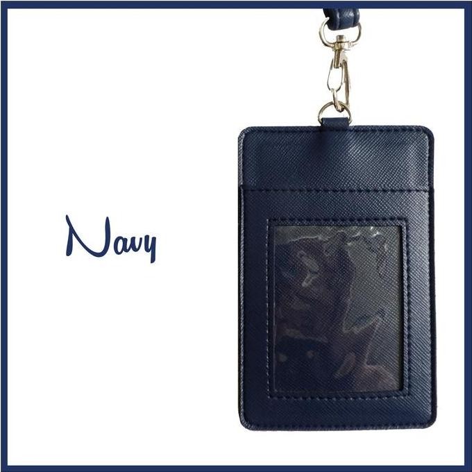 

TERMURAH GANTUNGAN TEMPAT KANTONG KALUNG KARTU ID CARD / NAME TAG HOLDER NAVY