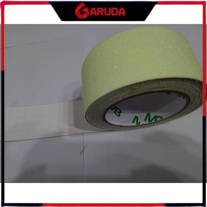 

BARU SAFETY WALK MB ANTI SLIP TAPE LUMINOUS GLOW IN THE DARK 25MMX1M