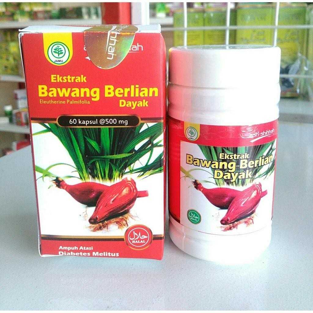 Kapsul Ekstra Bawang Dayak Ash-Shihah Herbal Bpom / Kapsul Bawang Dayak