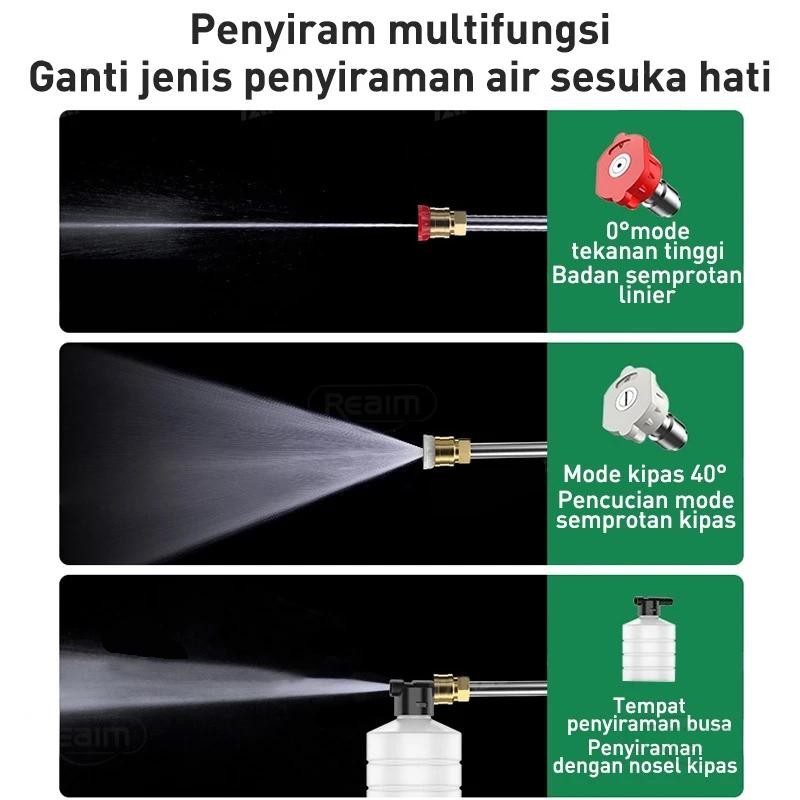 Alat Cuci Motor Semprot Cordless Mesin Cuci Mobil Jet Clean Compatible Makita Batteries