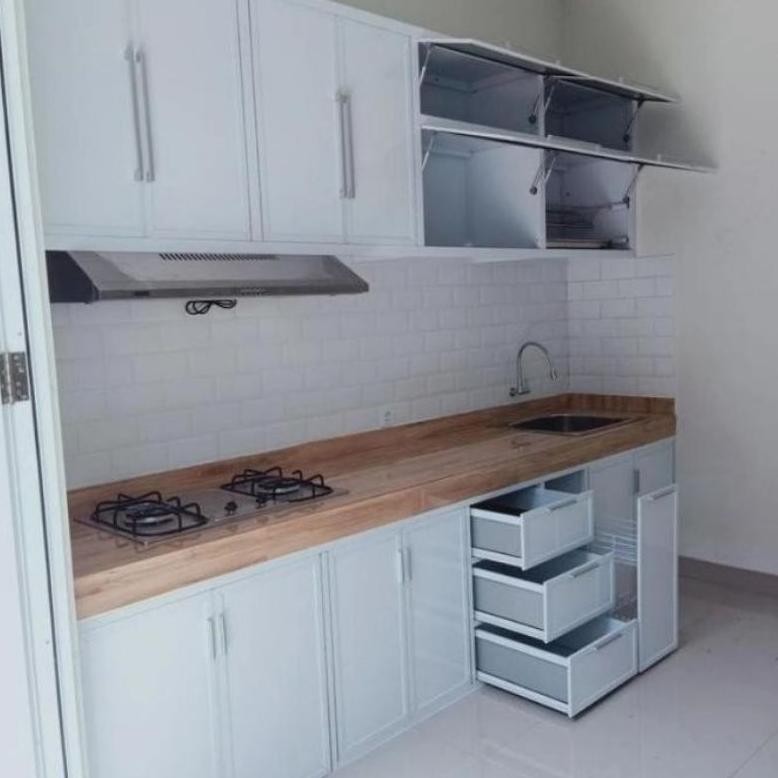 kitchenset, kitchenset aluminium, kitchenset aluminium minimmalis