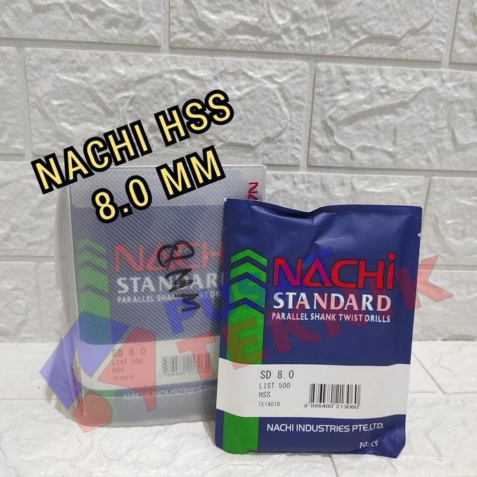 Promo | Nachi 8Mm / Mata Bor Besi Nachi 8Mm / Mata Bor Hss Nachi 8Mm