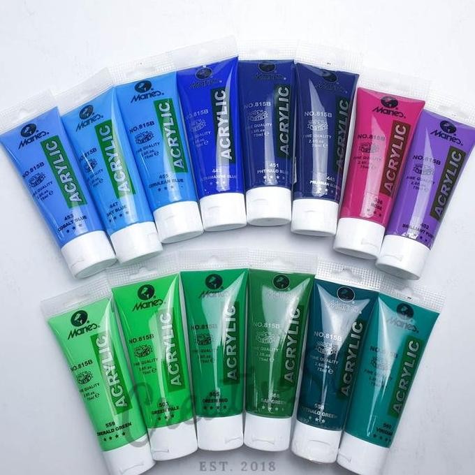 

Hot Promo !!! Maries Cat Akrilik Lukis 75 Ml Part 1 Acrylic Color Paint