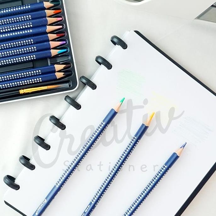 

New Collection !!! Giorgione Aquarelle Watercolor Pencil Tin Pensil Warna Cat Air Kaleng G-Sr12 12 Color