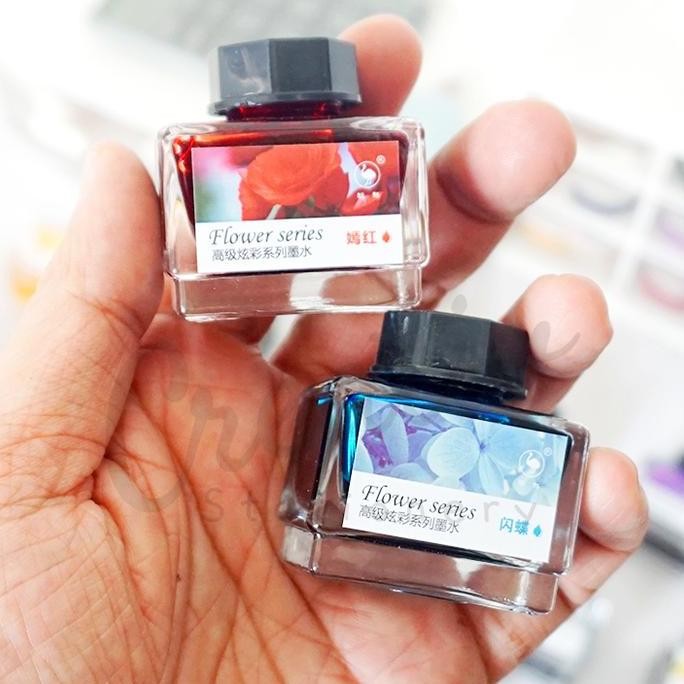 

Hot Promo !!! Ostrich Tinta Kaligrafi Warna Seri Flower Seasonal Series Colorful Ink 15 Ml Calligraphy