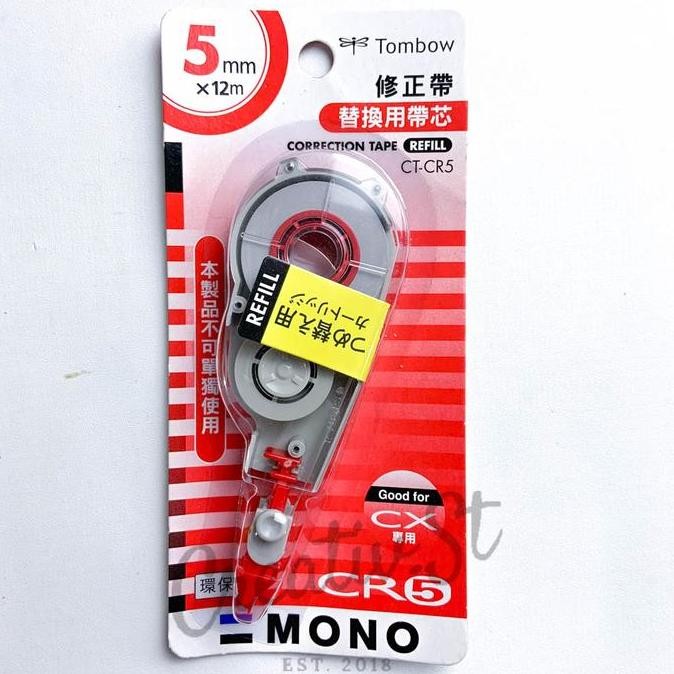 

Big Sale !!! Tombow Mono Correction Tape Refill Only (Cr4 / Cr5 / Cr6)