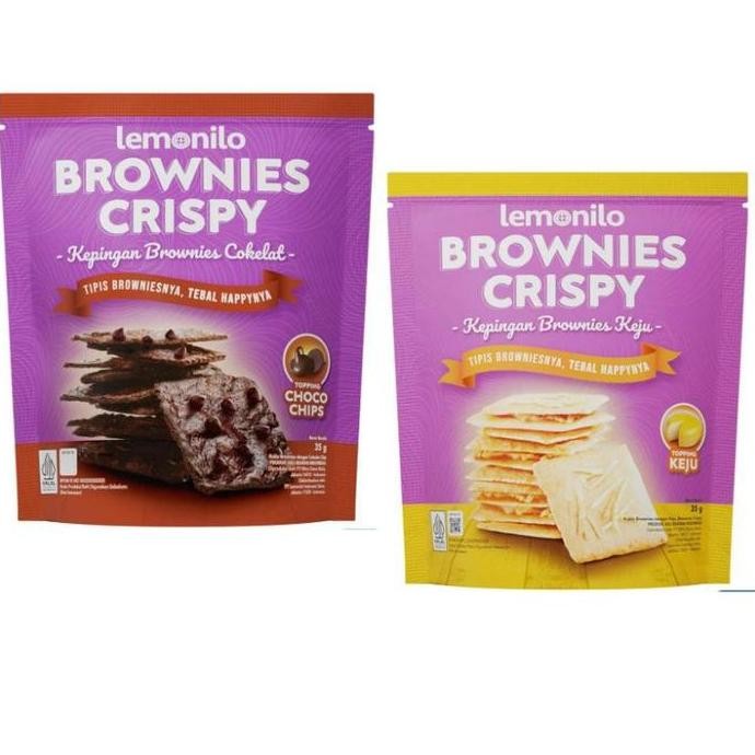 

paling diminati] Lemonilo Brownies Crispy 35GR PCS