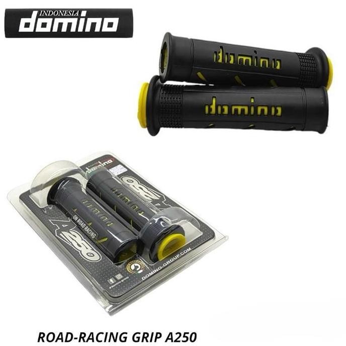 Handgrip Domino Original 100% Grip A250 Supersoft Empuk Universal Semua Jenis Motor Bisa Termurah As