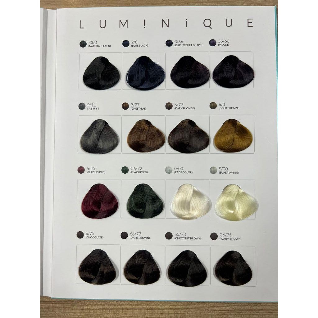 Luminique Hair Color 12/Bv (Ash Blue) Pewarna Rambut Ash Blue