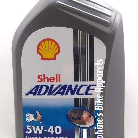 Paket Oli Shell Advance Ultra Matic 5W40 + Oli Gear Shell|Semua Matic - Asli