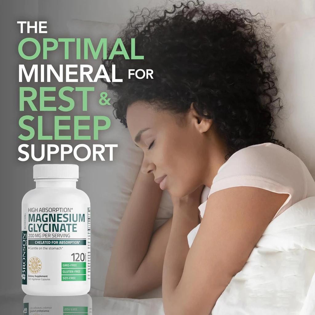 Great Health Bronson Magnesium Glycinate 200Mg - Vitamin Magnesium