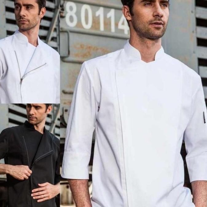 baju koki chef jaket koki seragam kerja jaket chef