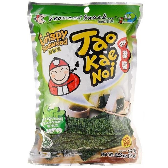 

Buruan serbu] Tao Kae Noi Snack Rumput Laut / Crispy Seaweed Nori