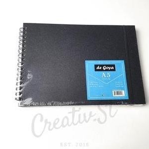 

New Collection !!! De Goya Buku Lukis Cat Air Watercolor Book Spiral Ring A5 A6 30 Lembar 200Gsm