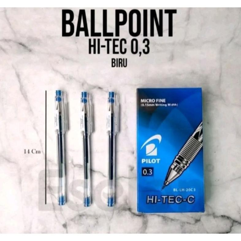 

Rekomendasi Pulpen Pilot Hi-Tec-C Pulplen Hitec 1 Biji Bl- Lh 20C3 Black Ori