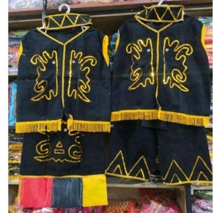 Baju dayak TK // Baju adat dayak // Baju adat kalimantan
