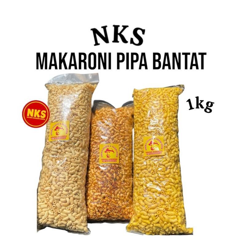 

TERMURAH MAKARONI NKS ,MAKARONI PIPA BANTAT 1 BALL (1KG) Siap kirim
