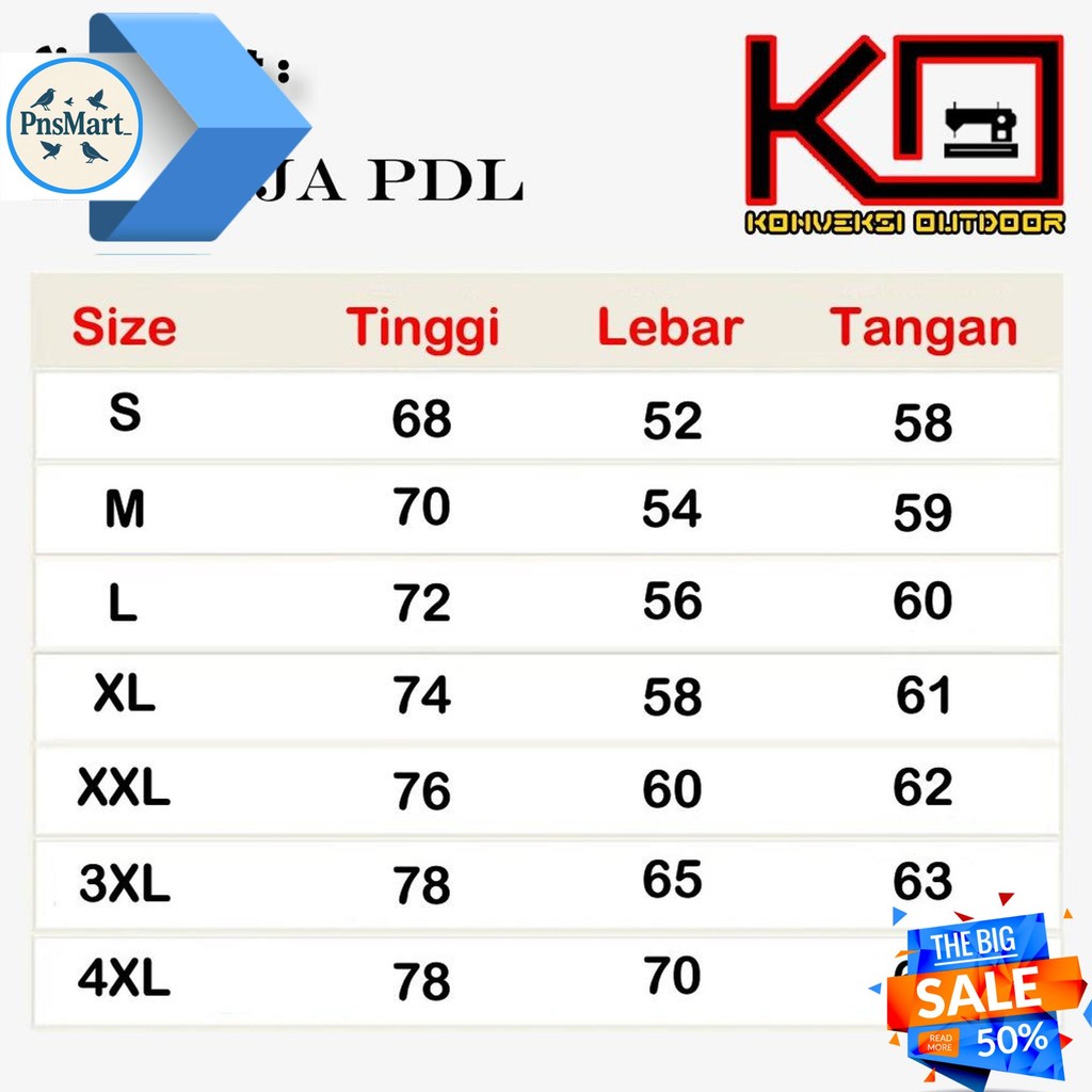 BAJU KEMEJA PDH PDL TACTICAL PRIA WANITA LENGAN PANJANG - GROSIR PAKAIAN SERAGAM DINAS WARNA NAVY BI