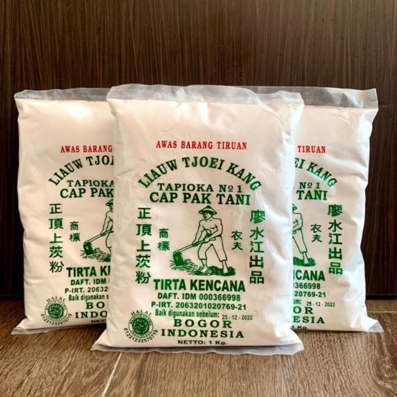 

READY STOCK SAGU TANI LIAUW TJOEI KANG TAPIOKA NO 1 CAP PAK TANI