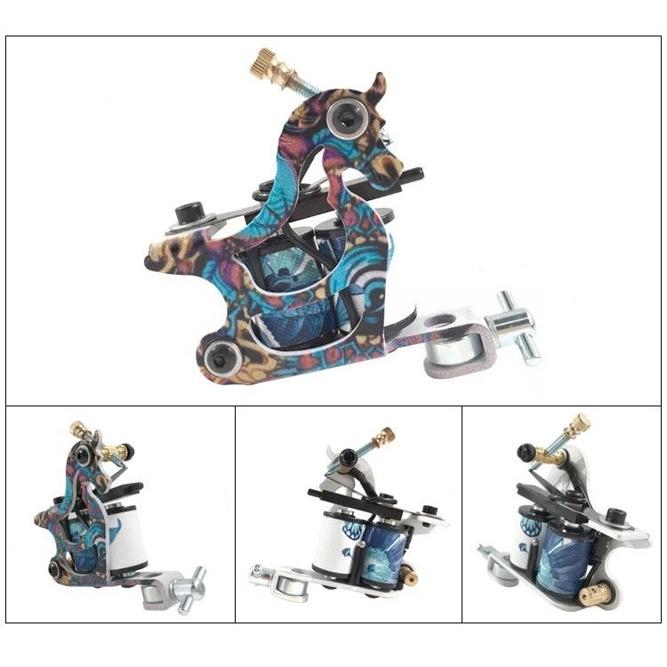 Penjual Laris Mesin Tembak Pro 2 Kit Tato Lengkap Pemula Set Sumber Daya Listrik Tinta 7 Warna