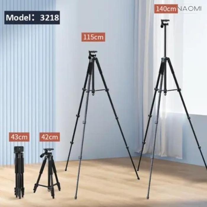 Baru Smartcom ~ Tripod 3218 Holder U Kaki Stabilizer 360 Derajat Tripod Hp Kamera Dslr