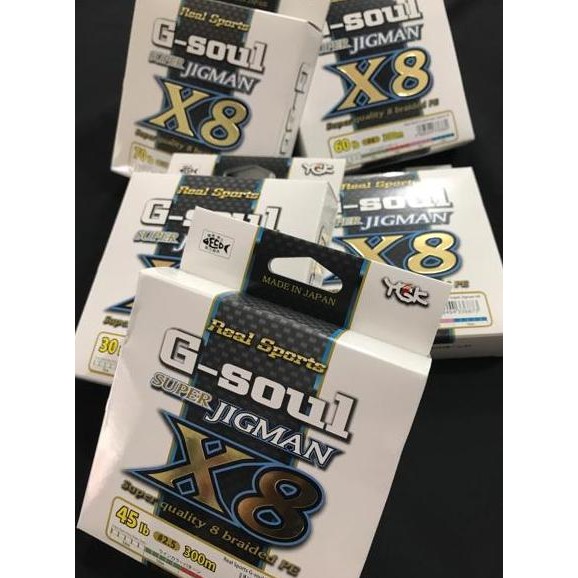 Senar Pe ,Ygk G-Soul Jigman X8